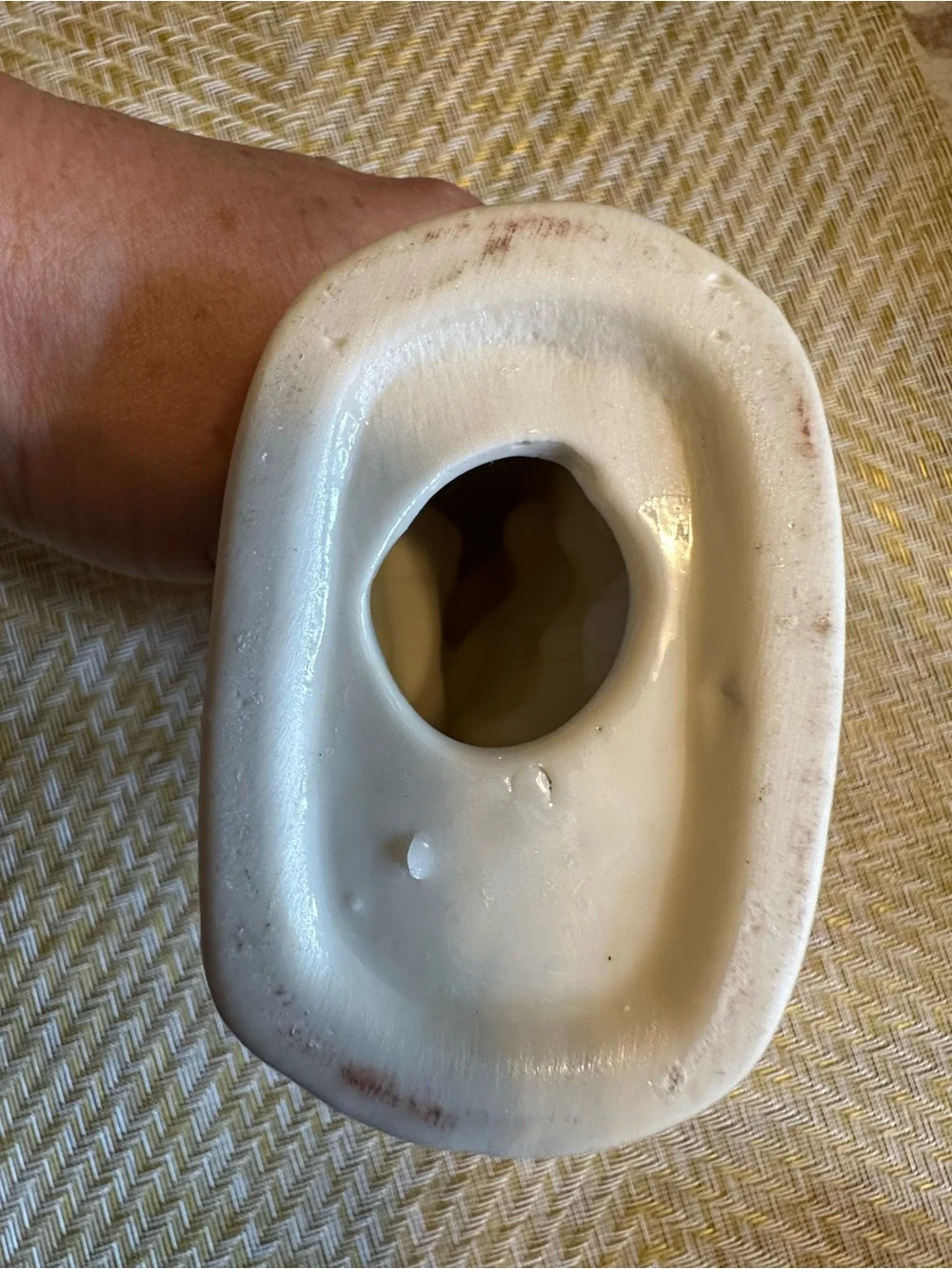 White Angel Ceramic Candle Holders - Set of 3